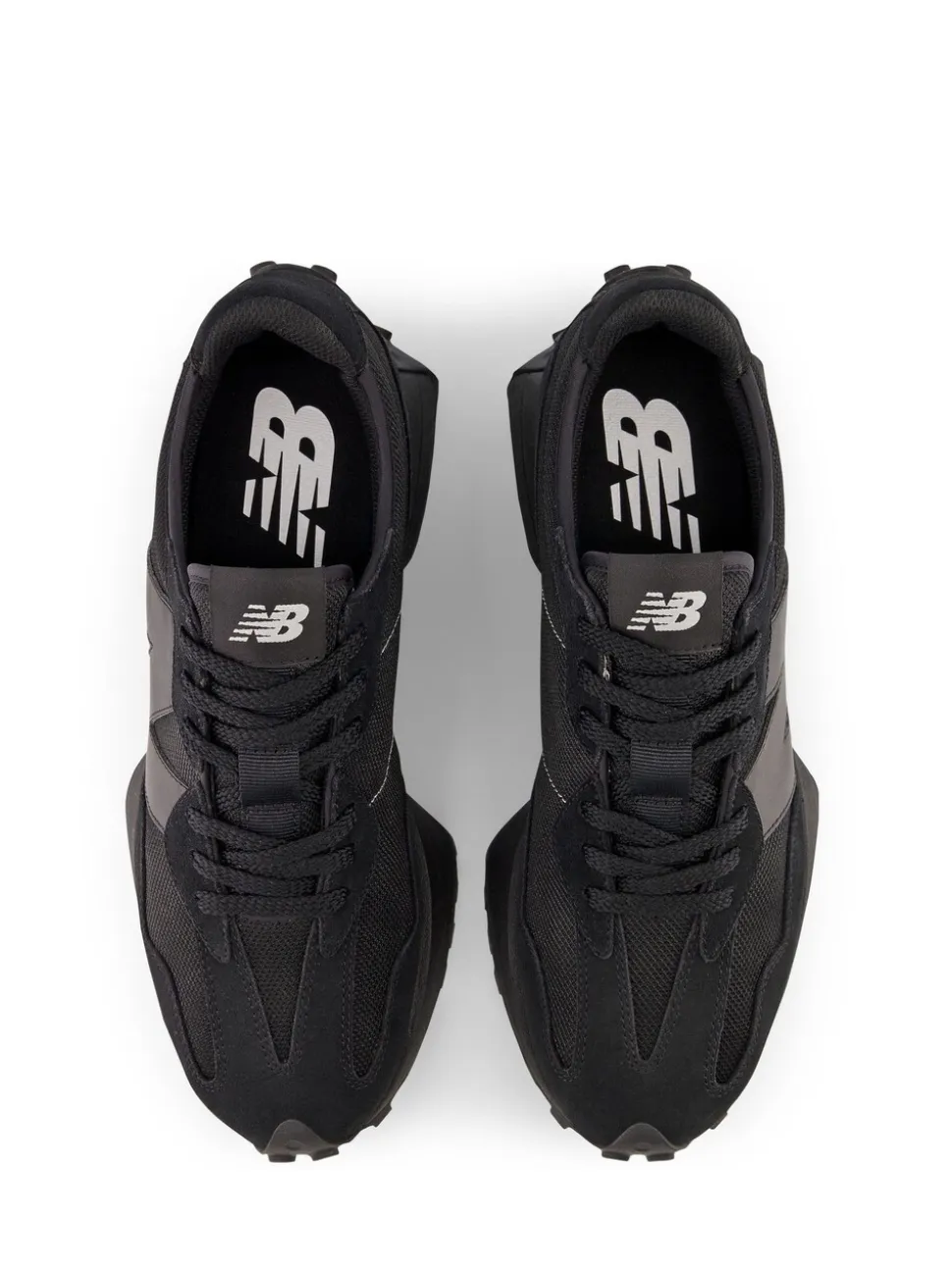 New Balance Black Mens 327 Trainers