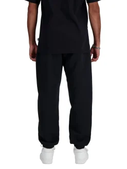 New Balance Black Mens Essentials Fleece Joggers