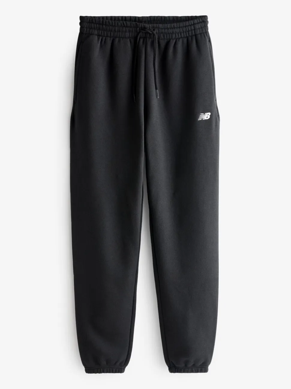 New Balance Black Mens Essentials Fleece Joggers