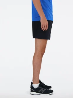 New Balance Black Mens Essential 5inch Running Shorts