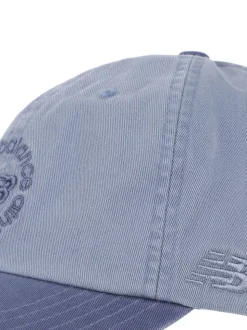New Balance Blue 6 Panel Circle Graphic 100% Cotton Hat