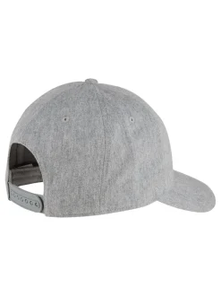 New Balance Grey 100% Cotton 6 Panel Structured Snapback Hat