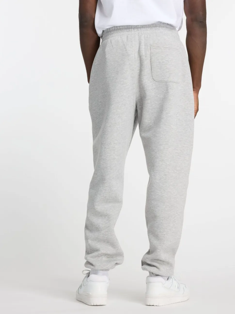 New Balance Grey Mens Essentials Fleece Joggers
