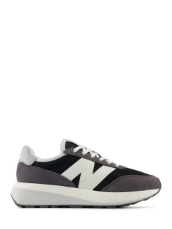 New Balance Grey/White Mens 370 Trainers
