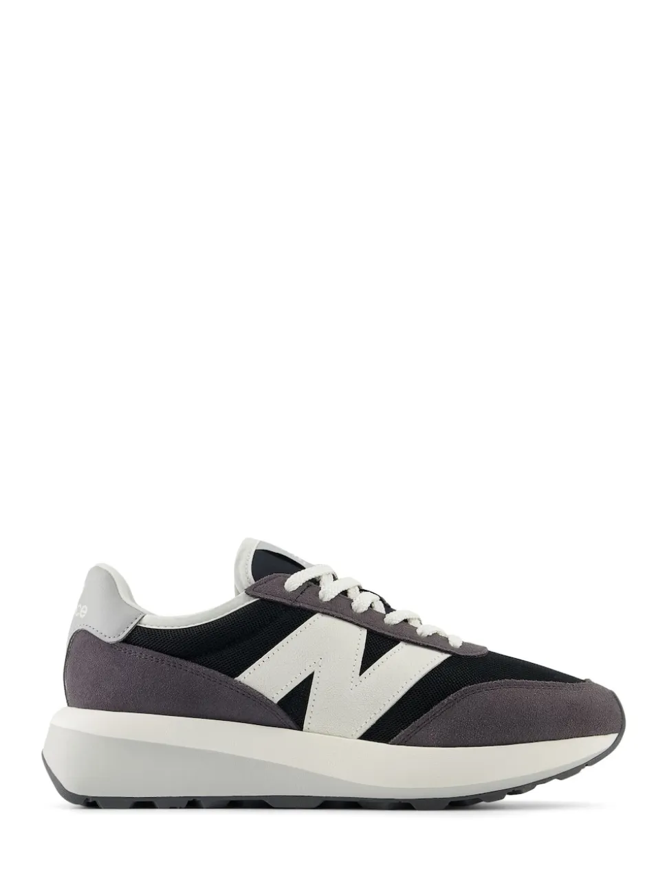 New Balance Grey/White Mens 370 Trainers