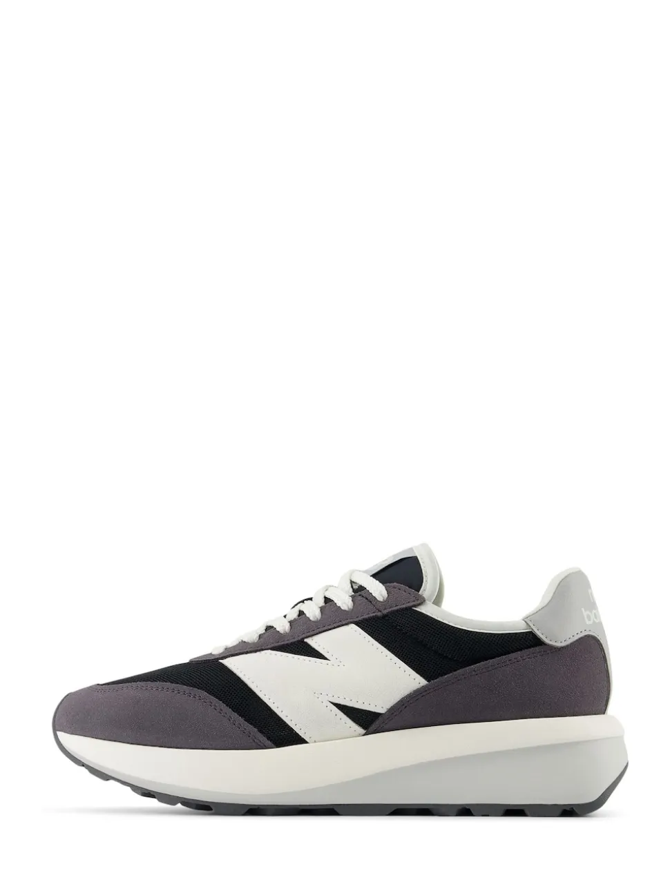 New Balance Grey/White Mens 370 Trainers