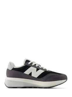 New Balance Grey/White Mens 370 Trainers