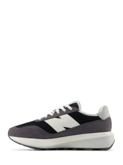 New Balance Grey/White Mens 370 Trainers
