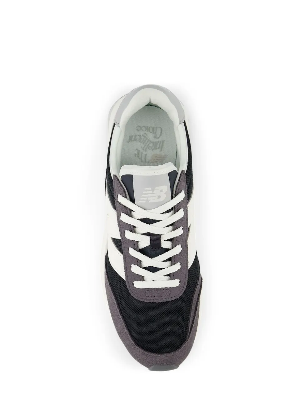 New Balance Grey/White Mens 370 Trainers