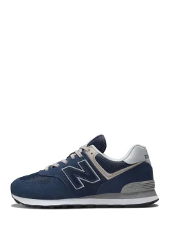 New Balance Navy Blue Mens 574 Trainers
