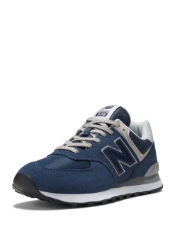 New Balance Navy Blue Mens 574 Trainers