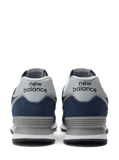 New Balance Navy Blue Mens 574 Trainers