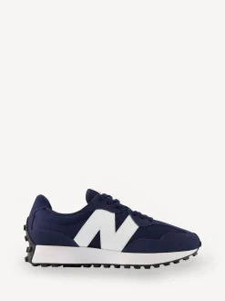 New Balance Navy/White Mens 327 Trainers