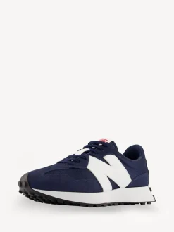 New Balance Navy/White Mens 327 Trainers