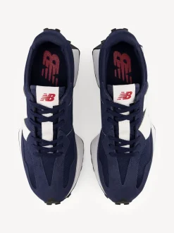 New Balance Navy/White Mens 327 Trainers
