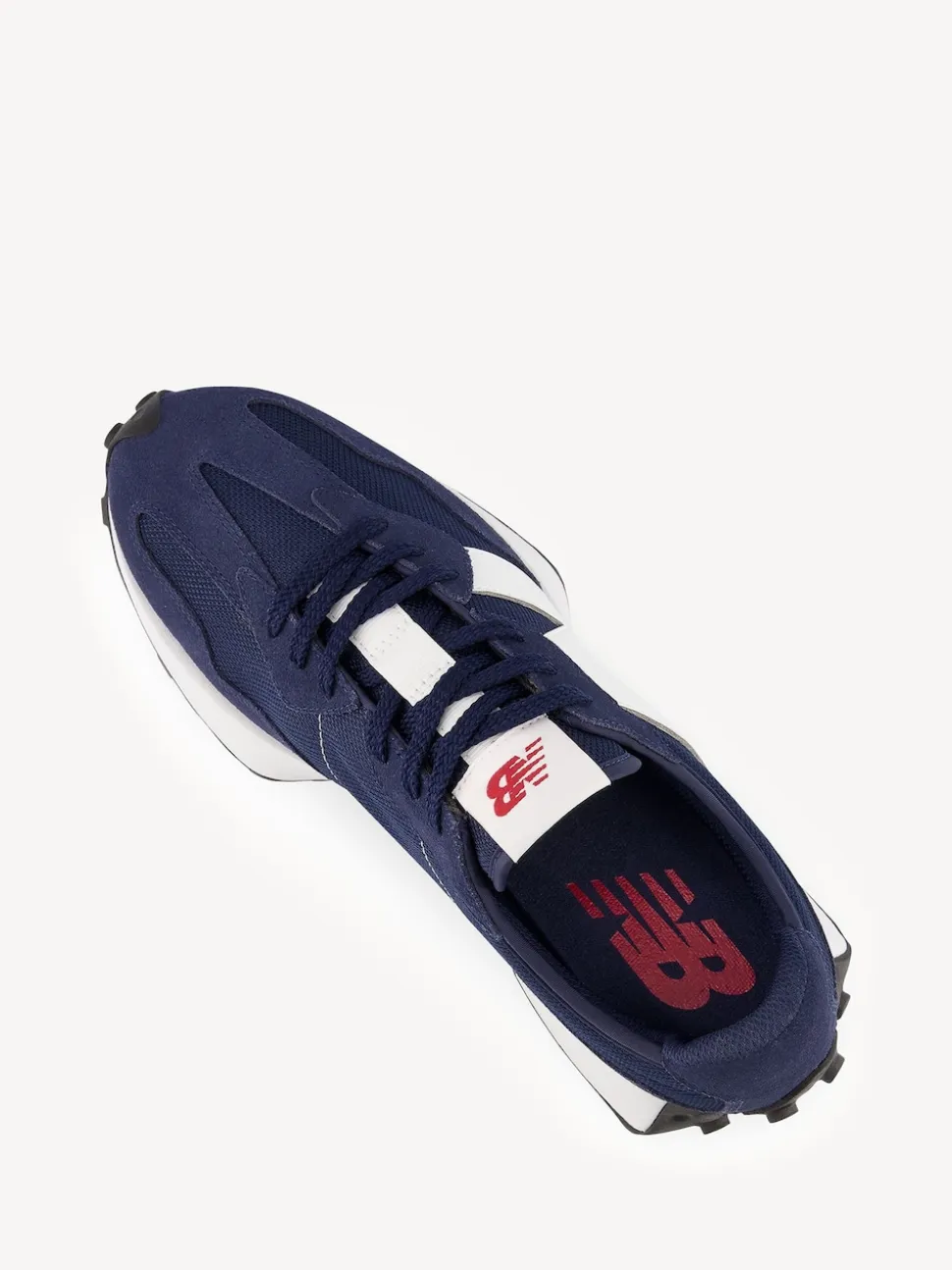 New Balance Navy/White Mens 327 Trainers