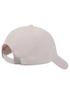 New Balance Pink 6 Panel Linear Logo Hat Cotton