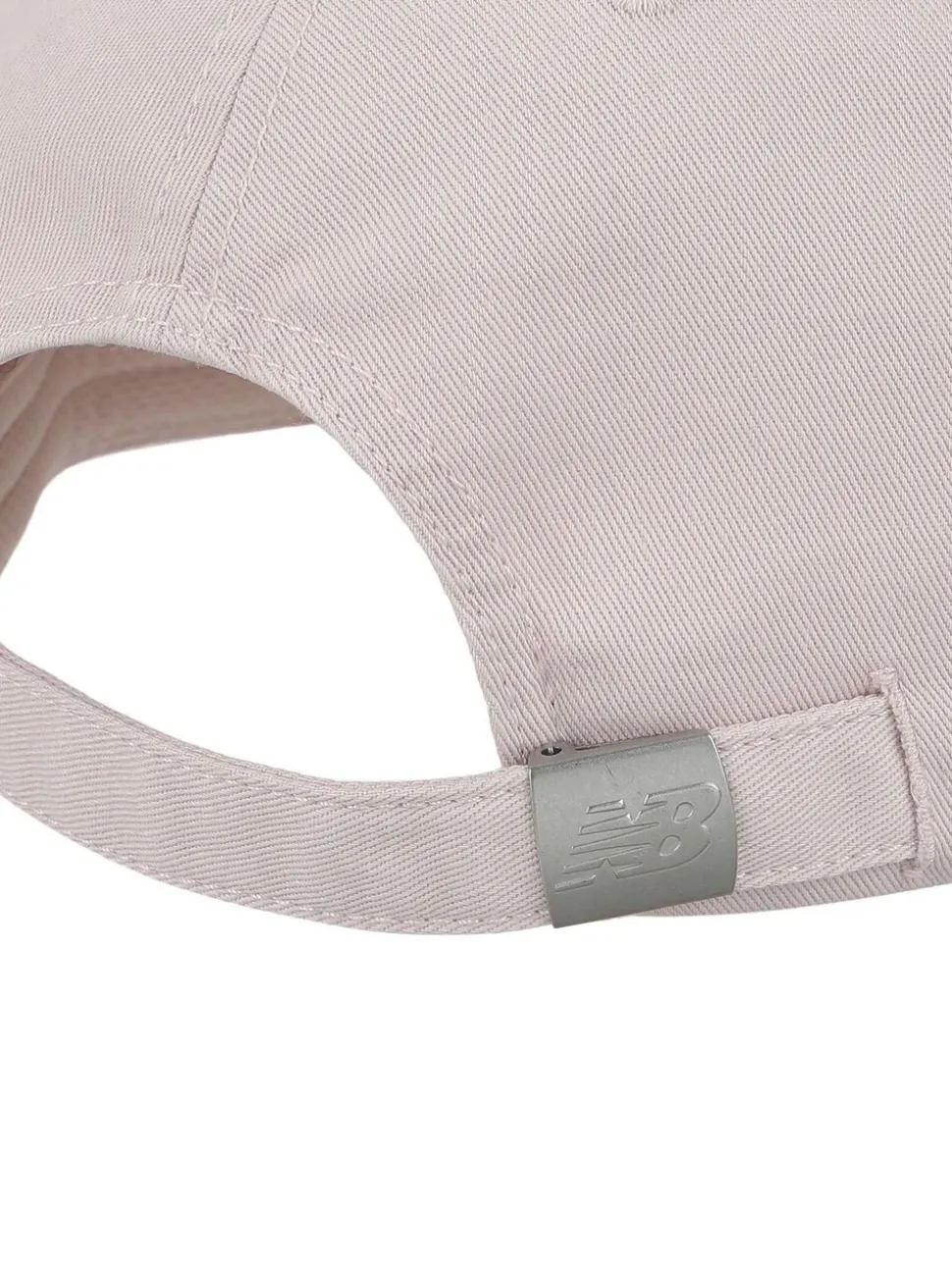New Balance Pink 6 Panel Linear Logo Hat Cotton