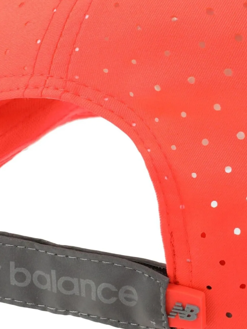 New Balance Red 6 Panel Pro Run Hat