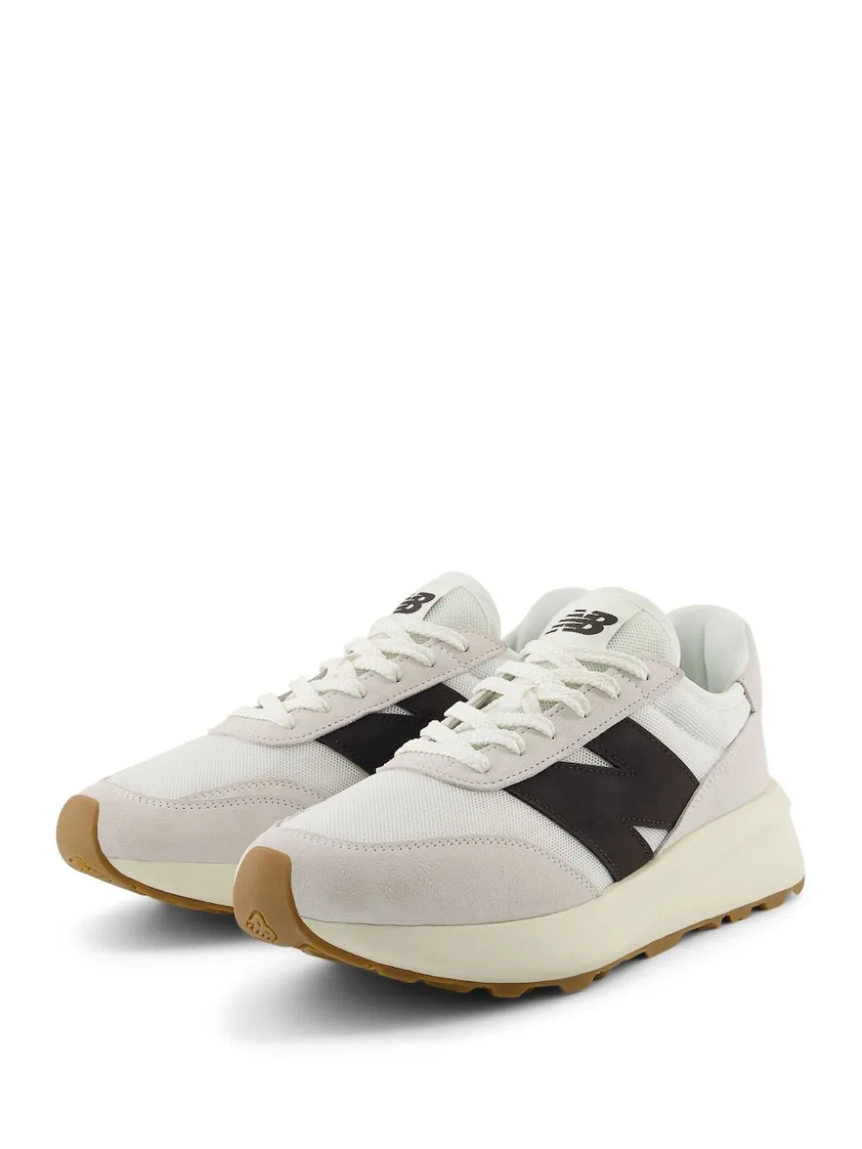 New Balance White Mens 370 Trainers