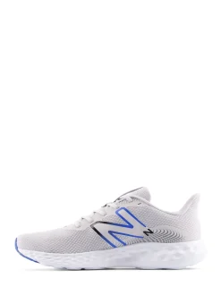 New Balance White/Blue Mens 411 Trainers