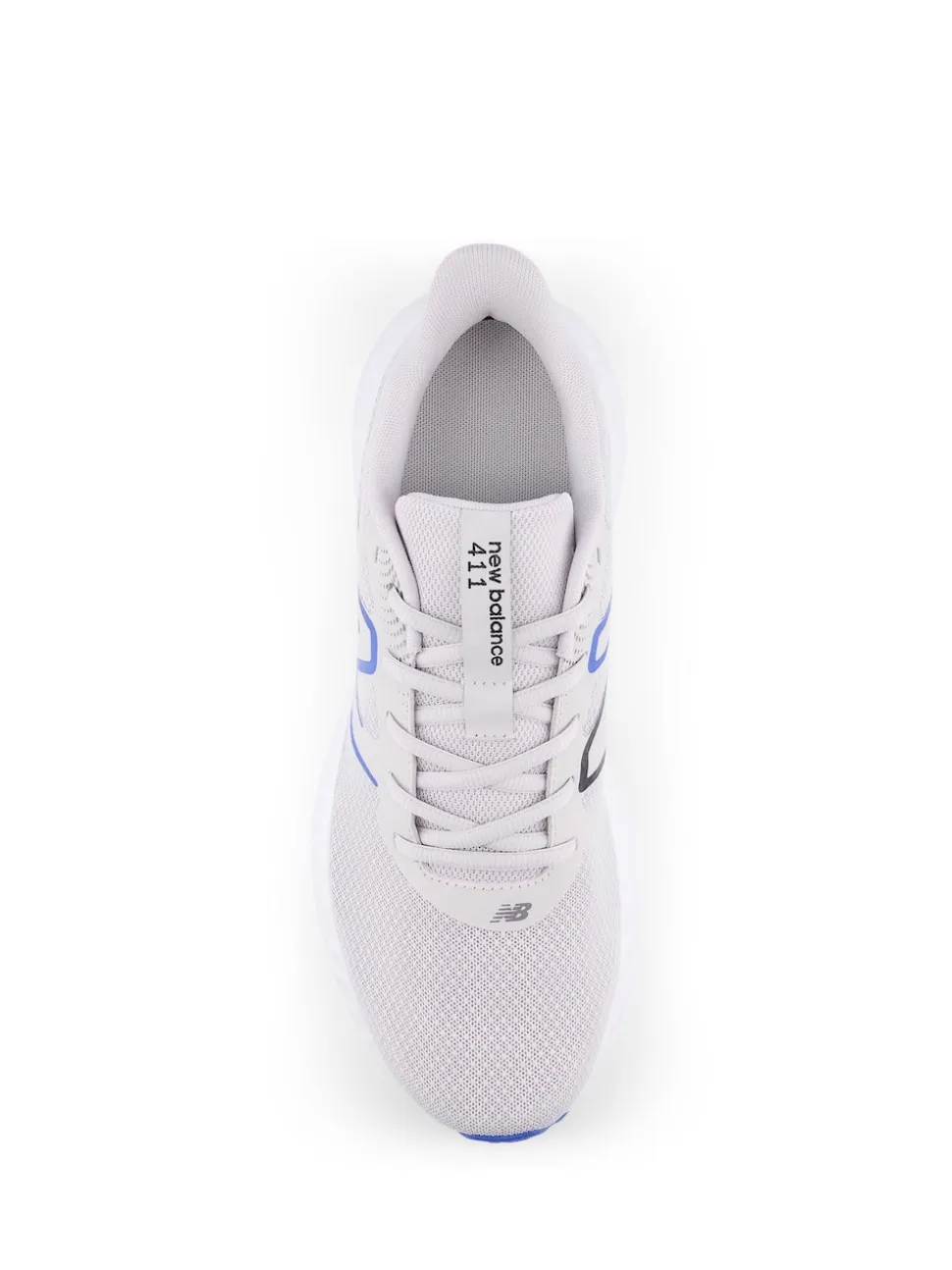 New Balance White/Blue Mens 411 Trainers