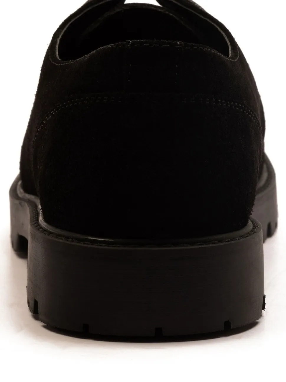 Off The Hook Black Jovi Casual Lace-Up Suede Leather Boat Shoes