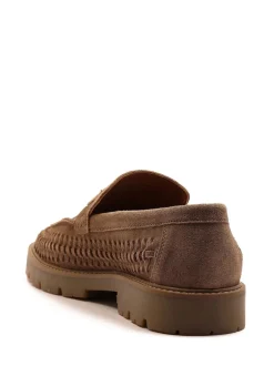 Off The Hook Brown Floyd Loafers Tassel Formal Casual Slip On Leather Shoes