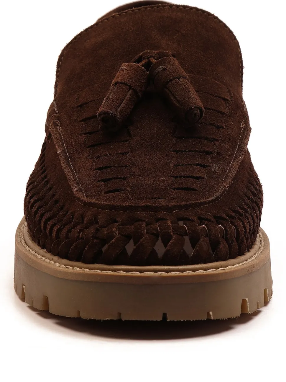 Off The Hook Brown Floyd Loafers Tassel Formal Casual Slip On Leather Shoes