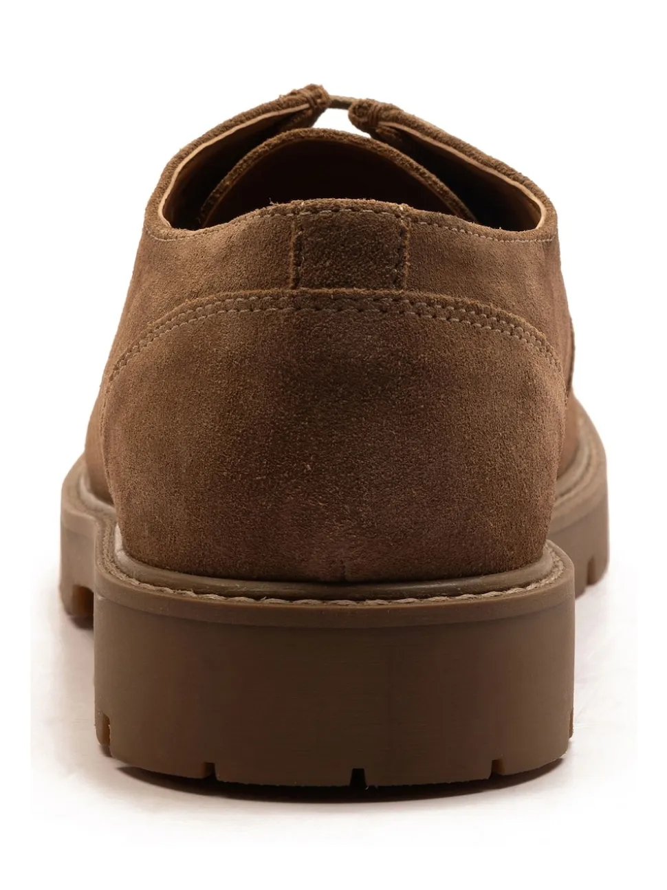Off The Hook Brown Jovi Casual Lace-Up Suede Leather Boat Shoes