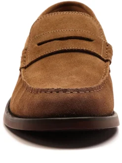 Off The Hook Brown Monro Loafer Formal Casual Slip-On Leather Shoes