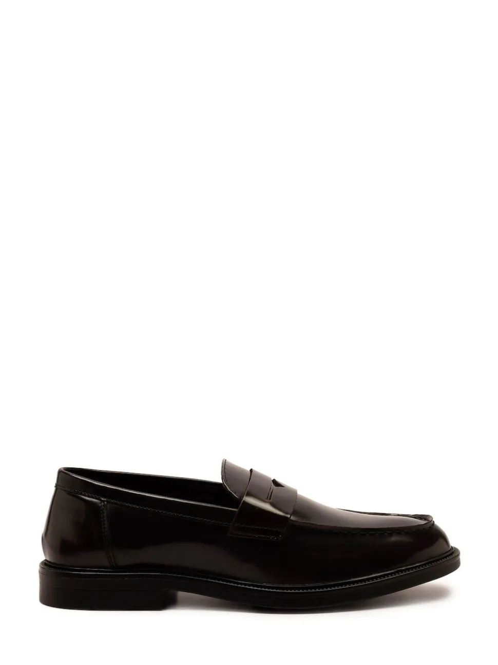 Off The Hook Brown Perry Loafer Smooth Leather Shoes
