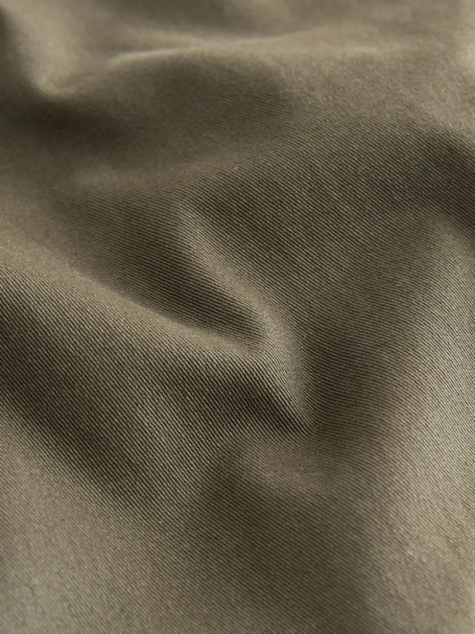Olive Green Slim Fit Stretch Chinos Trousers