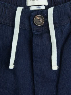 Oliver Spencer Blue Osborne Drawstring Faye Shorts