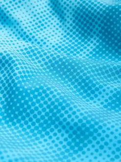 Ombre Blue Printed Swim Shorts