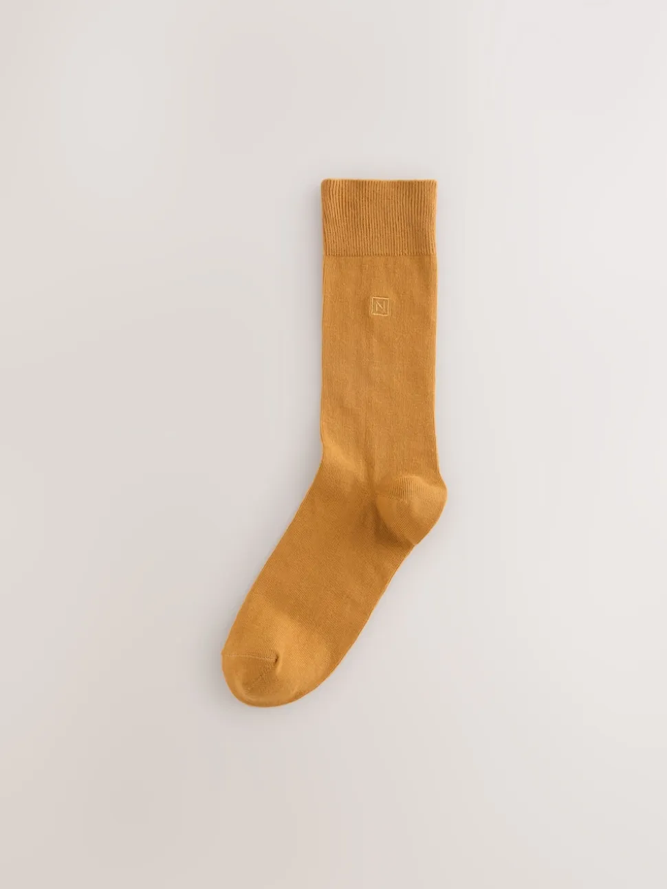 Orange/Green/Blue 8 Pack Embroidered Lasting Fresh Socks