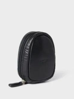 Osprey London Black Leather Charger Pouch