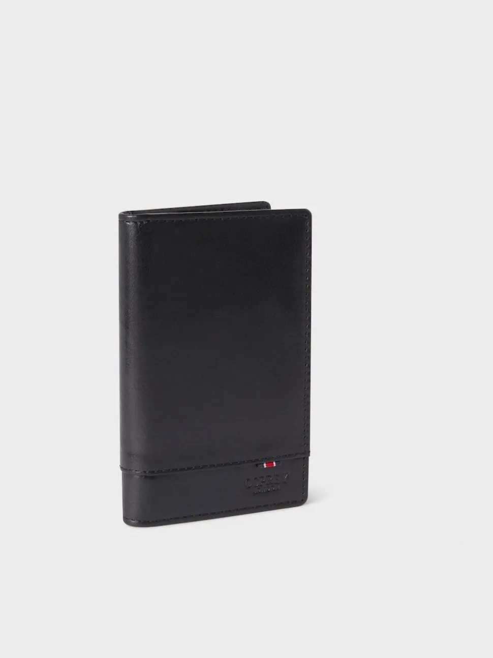 Osprey London Black Leather Micro Leather Dress Wallet