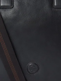 Osprey London Black The Compass Leather Laptop Bag