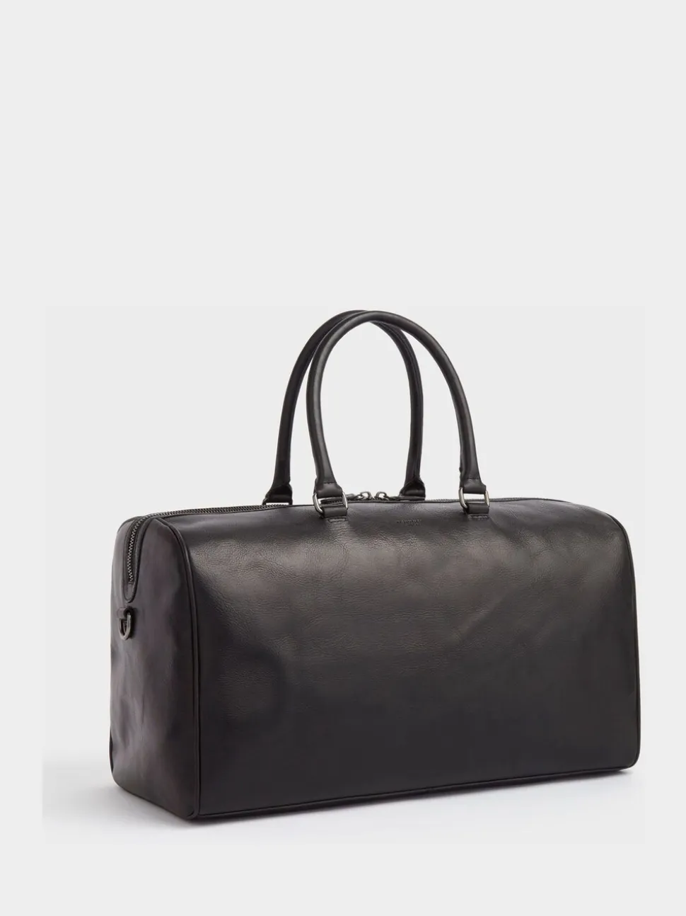 Osprey London Black The Carter Leather Weekend Holdall Bag