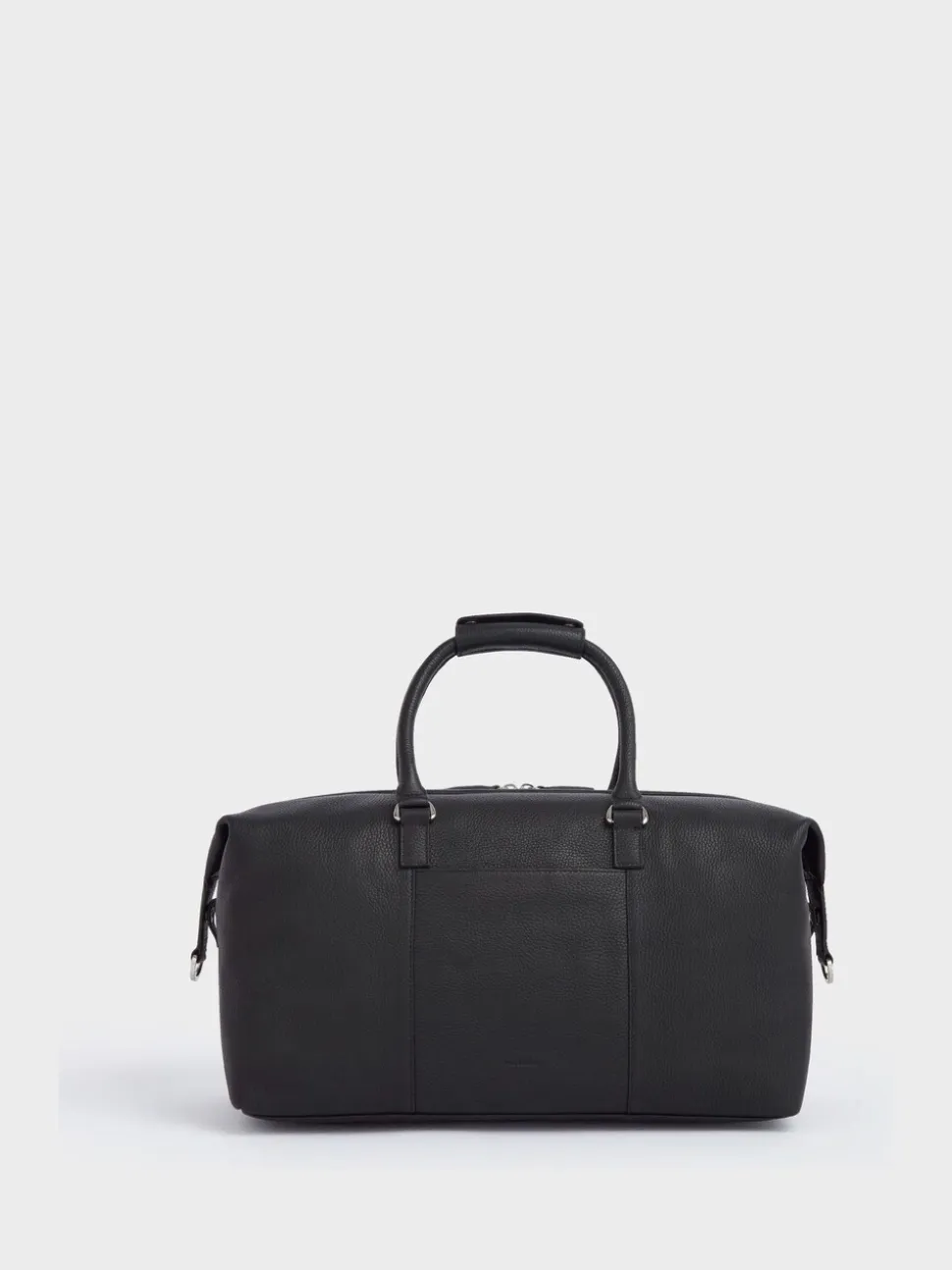 Osprey London Black The Forest Leather Weekender Bag