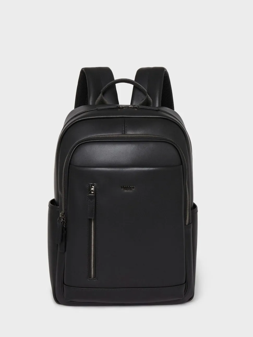 OSPREY LONDON Black The Hudson Leather Backpack