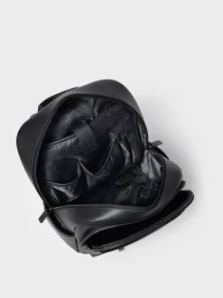 OSPREY LONDON Black The Hudson Leather Backpack