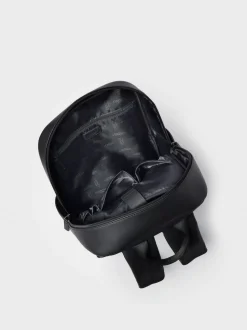 OSPREY LONDON Black The Hudson Leather Backpack