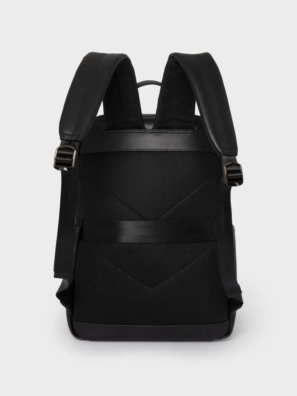 OSPREY LONDON Black The Hudson Leather Backpack