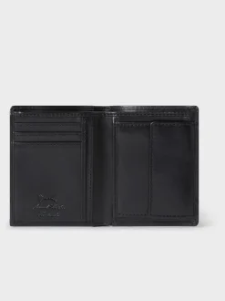 Osprey London Black The London Leather Wallet with Coin Pocket