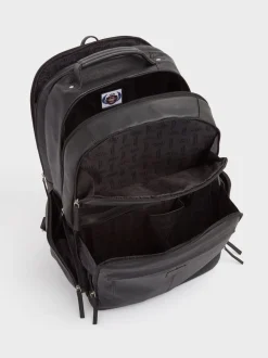 Osprey London Black The Lockton Leather Backpack
