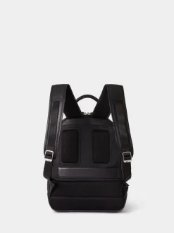 Osprey London Black The Venture Leather Backpack