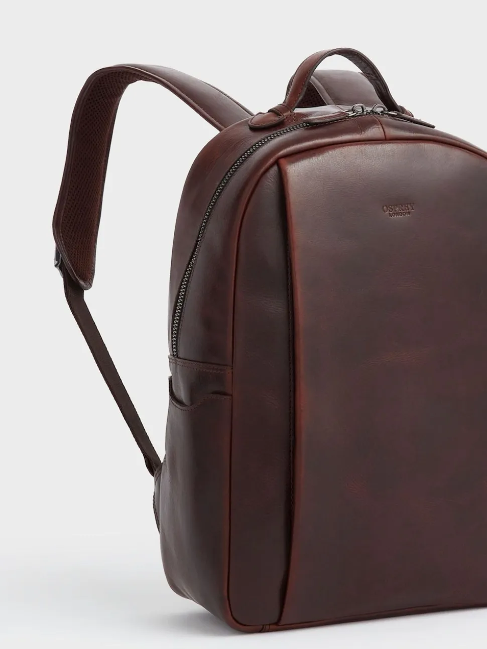 Osprey London Brown Carter Saddle Leather Backpack