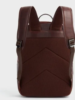 Osprey London Brown Carter Saddle Leather Backpack